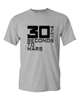 30 Seconds to Mars Logo - Gray