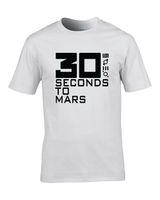 30 Seconds to Mars Logo - White