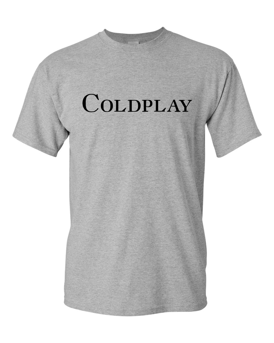 Coldplay Logo - Gray – Dream Shirts PH