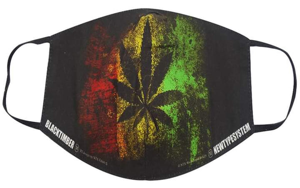 Weed Grass Colored Mask