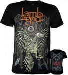 Lamb of God Skeleton Crow Glow in the Dark Rock Tees brand