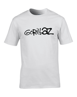 Gorillaz Logo - White