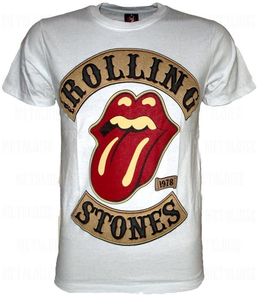 The Rolling Stones 1978 White Shirt
