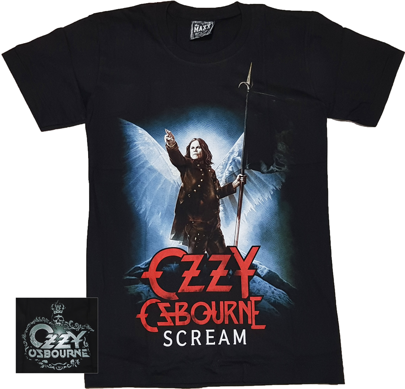 ozzy osbourne scream shirt