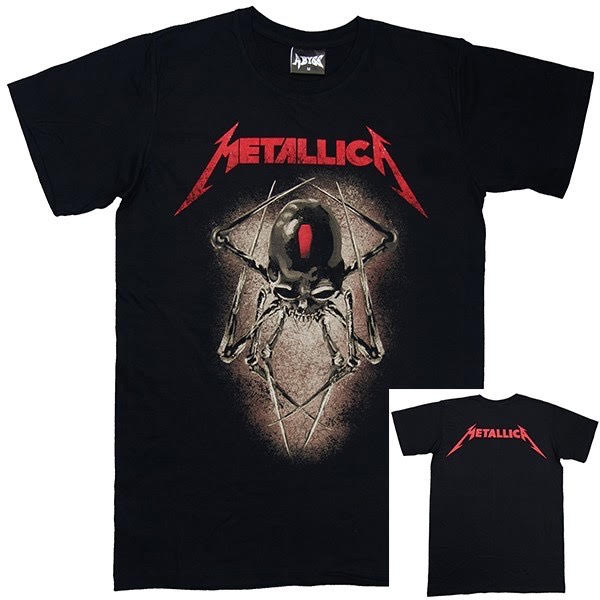 Metallica Skull Spider