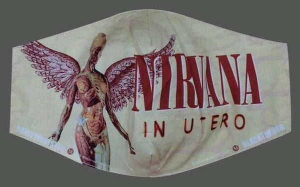 Nirvana In Utero Facemask